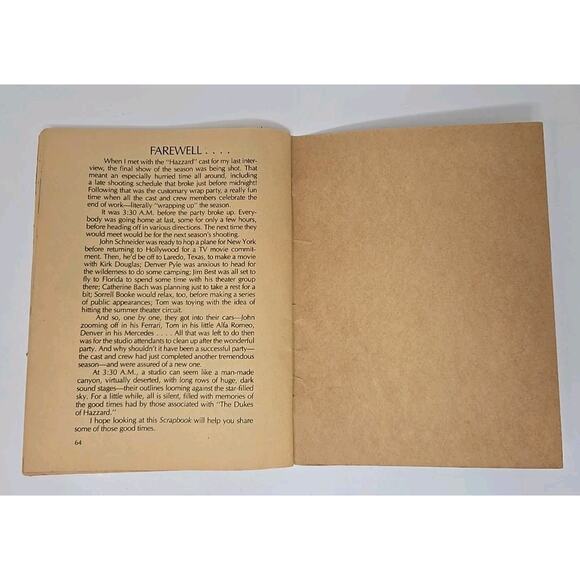 Vintage The Dukes of Hazzard Scrapbook ‘83 by Roger Elwood S3 - Picture 9 of 11